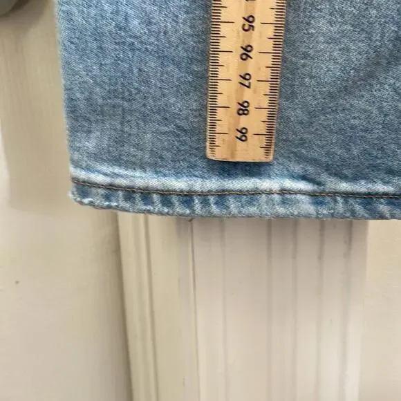 Aritzia - Denim Forum - Arlo High Rise Straight Denim Jeans - Blue - 26x30 - Picture 8 of 14